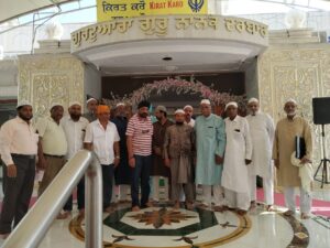 mcci visit to gurudwara camp 1