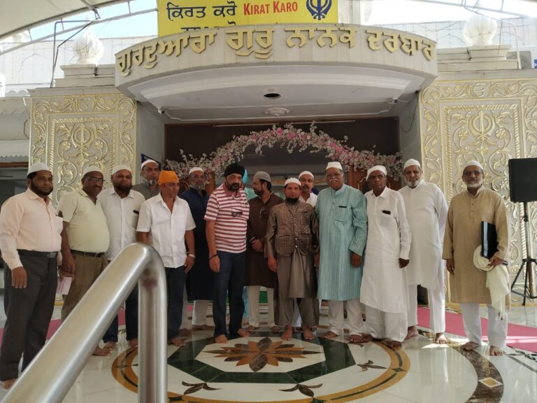 mcci visit to gurudwara camp 1